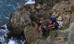 Falezlerde balık keyfi hastanede son buldu