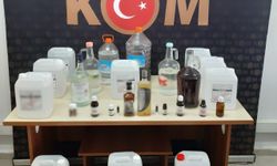 Burdur'da 2025'te bin 284 litre kaçak ve sahte alkol ele geçirildi