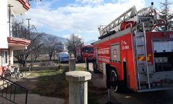 Bucak'ta bacada yangın paniği