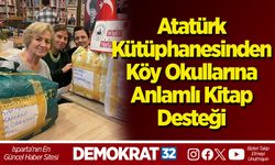 Atatürk Kütüphanesinden Köy Okullarına Anlamlı Kitap Desteği