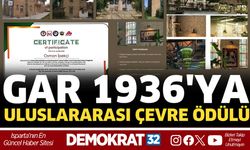 Gar 1936’a Çevre Ödülü
