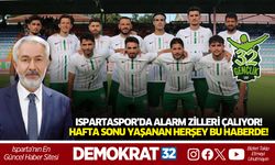 Ispartaspor’da Alarm Zilleri Çalıyor