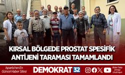Kırsal Bölgede Prostat Spesifik Antijeni Taraması Tamamlandı
