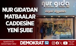 NUR GIDA’DAN MATBAALAR CADDESİNE YENİ ŞUBE