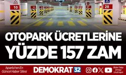 OTOPARK ÜCRETLERİNE YÜZDE 157 ZAM