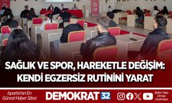 “Sağlık ve Spor, Hareketle Değişim: Kendi Egzersiz Rutinini Yarat”