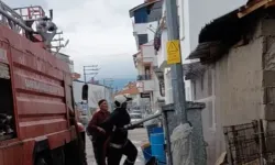 Şarkikaraağaç’ta Bakır Ustasının Dükkanında Yangın