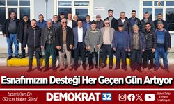 Esnafımızın desteği her geçen gün artıyor