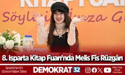8. Isparta Kitap Fuarı’nda Melis Fis Rüzgârı