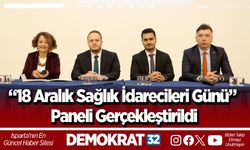 “18 Aralık Sağlık İdarecileri Günü” Paneli Gerçekleştirildi