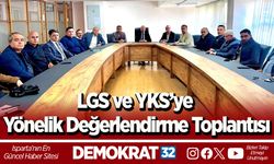 LGS ve YKS’ye Yönelik Değerlendirme Toplantısı