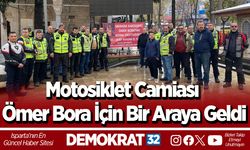Motosiklet Camiası Ömer Bora İçin Bir Araya Geldi