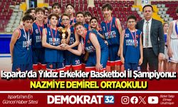 Isparta'da Yıldız Erkekler Basketbol İl Şampiyonu: NAZMİYE DEMİREL ORTAOKULU