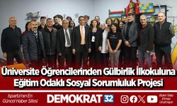 Üniversite Öğrencilerinden Gülbirlik İlkokuluna Eğitim Odaklı Sosyal Sorumluluk Projesi