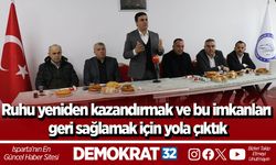 Ruhu yeniden kazandırmak ve bu imkanları geri sağlamak için yola çıktık