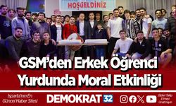 GSM’den Erkek Öğrenci Yurdunda Moral Etkinliği
