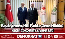 Başdeğirmen, Milli Parklar Genel Müdürü Kadir Çokçetin’i Ziyaret Etti