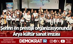 Şehrin en prestijli organizasyonunda Arya kültür sanat imzası