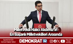 Milletvekili Halıcı Akdeniz’in en başarılı milletvekilleri arasında