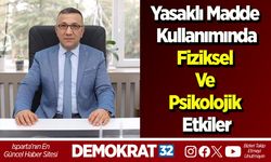 Yasaklı Madde Kullanımında  Fiziksel Ve Psikolojik Etkiler