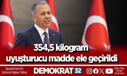 354,5 kilogram uyuşturucu madde ele geçirildi