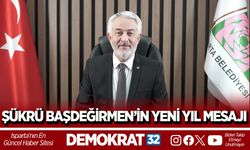 ŞÜKRÜ BAŞDEĞİRMEN’İN YENİ YIL MESAJI