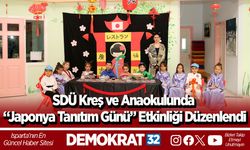 SDÜ Kreş ve Anaokulunda “Japonya Tanıtım Günü” Etkinliği Düzenlendi