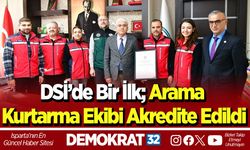 DSİ’de Bir İlk; Arama Kurtarma Ekibi Akredite Edildi