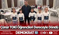 Çünür TOKİ Öğrencileri Dereceyle Döndü