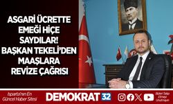 ASGARİ ÜCRETTE EMEĞİ HİÇE SAYDILAR! BAŞKAN TEKELİ’DEN MAAŞLARA REVİZE ÇAĞRISI