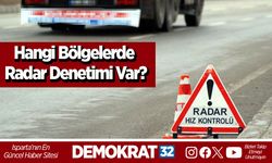 Hangi Bölgelerde Radar Denetimi Var?