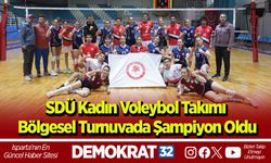 SDÜ Kadın Voleybol Takımı Bölgesel Turnuvada Şampiyon Oldu