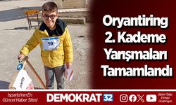 Oryantiring 2. Kademe Yarışmaları Tamamlandı