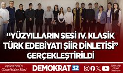 “YÜZYILLARIN SESİ IV. KLASİK TÜRK EDEBİYATI ŞİİR DİNLETİSİ” GERÇEKLEŞTİRİLDİ