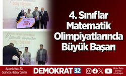 4. Sınıflar Matematik Olimpiyatlarında Büyük Başarı