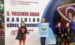 Ispartalı Kız Güreşçiler Minderde Fırtına Gibi Esti