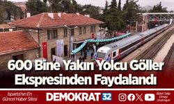 600 Bine Yakın Yolcu Göller Ekspresinden Faydalandı
