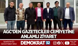 AGC’DEN GAZETECİLER CEMİYETİNE ANLAMLI ZİYARET