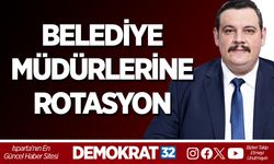 BELEDİYE MÜDÜRLERİNE ROTASYON