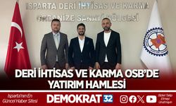 DERİ İHTİSAS VE KARMA OSB’DE YATIRIM HAMLESİ