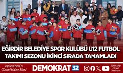 Eğirdir Belediye Spor Kulübü U12 Futbol Takımı Sezonu İkinci Sırada Tamamladı