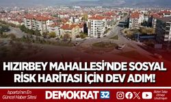 HIZIRBEY MAHALLESİ'NDE SOSYAL RİSK HARİTASI İÇİN DEV ADIM!