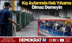 Kış Aylarında Halı Yıkama Olmaz Demeyin