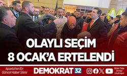 OLAYLI SEÇİM 8 OCAK’A ERTELENDİ