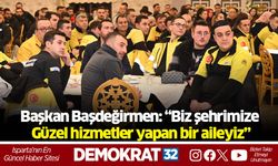 Başkan Başdeğirmen: “Biz şehrimize güzel hizmetler yapan bir aileyiz”