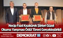 Necip Fazıl Kısakürek Şiirleri Güzel Okuma Yarışması Ödül Töreni Gerçekleştirildi