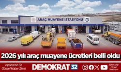 2026 yılı araç muayene ücretleri belli oldu