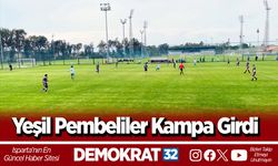Yeşil Pembeliler Kampa Girdi