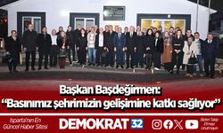 Başkan Başdeğirmen: “Basınımız şehrimizin gelişimine katkı sağlıyor”