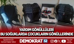 YARDIM GÖNÜLLÜLERİ BU SOĞUKLARDA ÇOCUKLARIN GÖNÜLLERİNDE